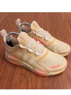 Adidas NMD 3 Athletic Sneakers Womens 8.5 Beige Pink